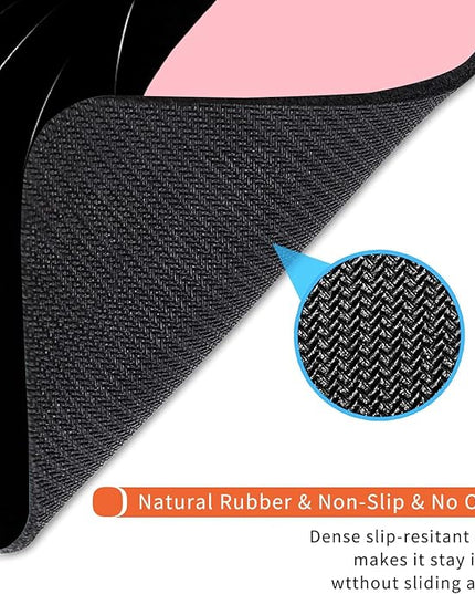 Square Mouse Pad Cat,Personalized Premium-Textured Custom Mouse Mat Design,Washable Mousepad Lycra Cloth,Non-Slip Rubber Base Computer Mouse Pads for Wireless Mouse