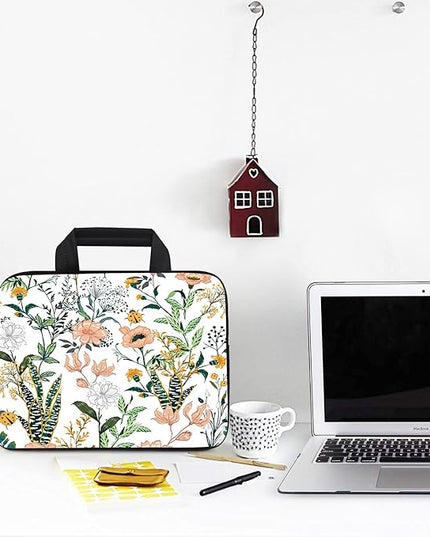 AMARY Laptop Sleeves 11.6" 12" Laptop Handle Bag Neoprene Notebook Carrying Pouch Chromebook Sleeves case Ultrabook Case Tablet Cover Fit Apple MacBook Air HP DELL Lenovo Asus (AMR12-09)