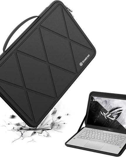 Smatree Hard EVA Protective Sleeve Case Compatible for 14 inch ASUS 2021 ROG Zephyrus G14 GA401QM-XS98Q-WH, Chromebook Flip CX3 CX3400, ASUS L410 Waterproof and Anti-Shock Bag (X8251)