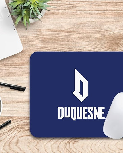 OTM Essentials Duquesne University Standard Fabric Mouse Pad, Desk Accessories, Standard Fabric Gaming Mouse Pad, Mascot Repeat V1