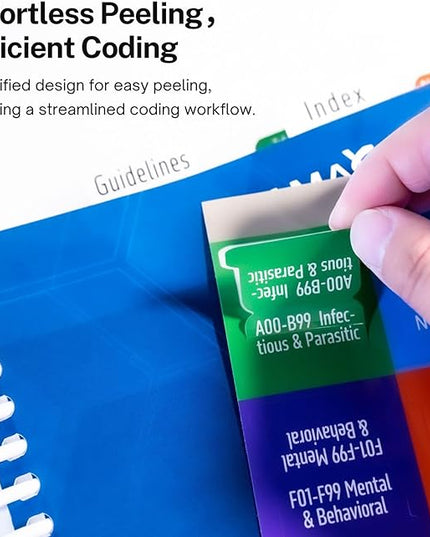 Index Tabs for ICD-10-CM 2025 The Complete Official Codebook - Navigate with Precision in Your Code Book