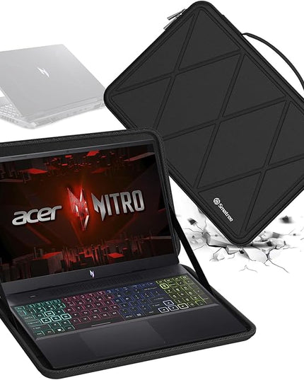 Smatree Hard EVA Protective Sleeve Case Compatible for 16 inch Acer Nitro 16 Gaming Laptop, for 17 inch Acer Predator Triton 17 X Gaming Laptop Anti-Shock and Waterproof Bag (X8319)
