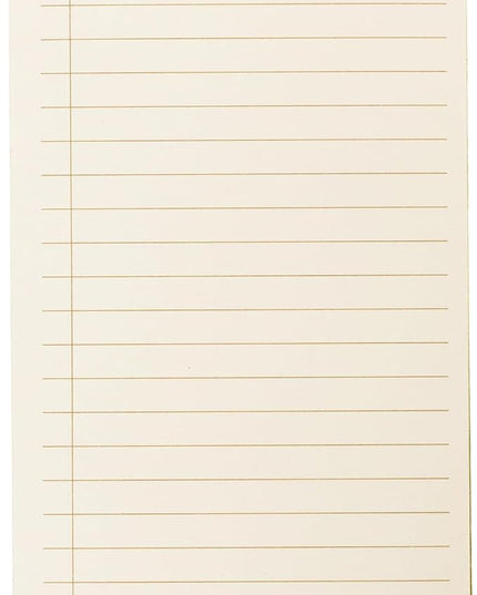 Graphique Post-Bound List Pad Luxe Collection, Perforated Sheets To-Do Notepad, Hardcover Binding, Gold Foil Embossing, 100 Pages, 4” x 9.75”, Olive Green