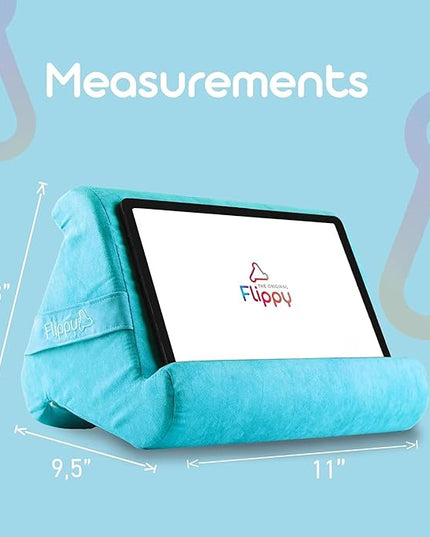 Flippy Original Tablet Pillow Stand & iPad Holder, Gift for Book Lovers & Readers, Multi-Angle Stand with Storage for Lap, Desk & Bed, Compatible with Kindle, Fire, iPad & Samsung, I Wanna Go to Miami