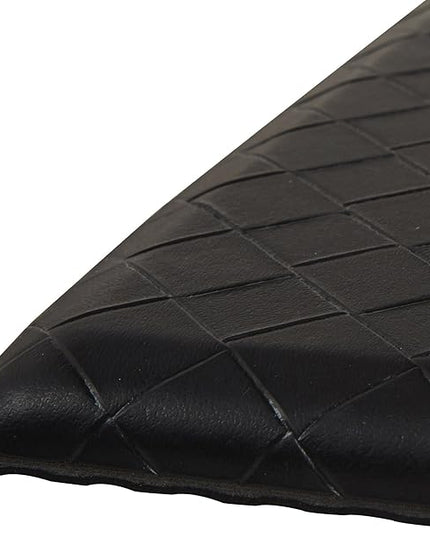 Amazon Basics Anti-Fatigue Standing Mat, Non-Slip, Comfort Mat for Home and Office, 20W x 36L x 0.6Th in, Black, 1-Pack