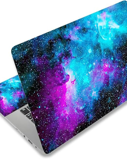 ToLuLu Laptop Skin Sticker Decal, 12" to 15.6" inch Laptop Vinyl Skin Sticker Cover Art Protector, Nebula Galaxy