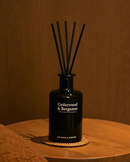 CULTURE & NATURE Pure Grade Essential Oil Diffuser (Cedarwood & Bergamot)