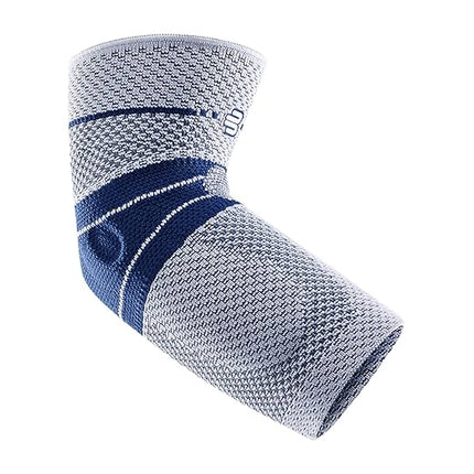 Bauerfeind - EpiTrain - Elbow Support - Targeted Compression for Chronic Elbow Pain - Size 3 - Color Titanium