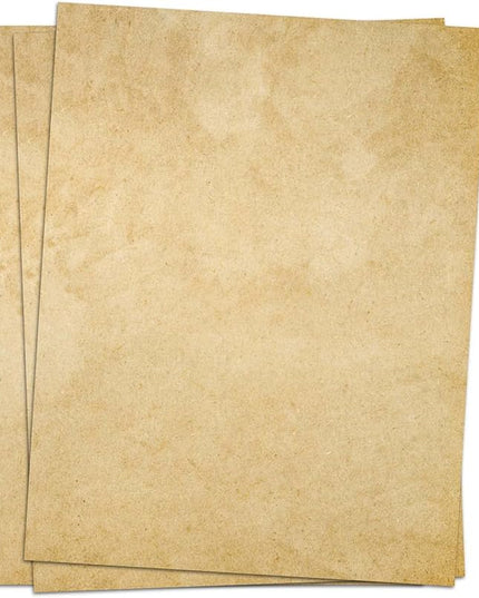 Cheericome Vintage Antique Letterhead Paper, 200 Sheets Double-Sided, 8.5" x 11", Victorian Style, Vintage Color