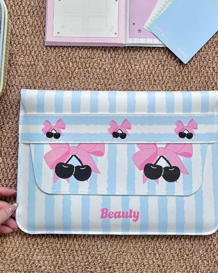 PU Leather Laptop Sleeve Laptop Tablet Sleeve Case Suitable for 13.3inch (style1)