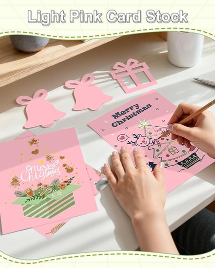 40 Sheets Cardstock 8.5x11, 65lb Pink Card Stock, Construction Paper, 180gsm Thick Printer Paper for Printing, Painting, Card Making, Kids School Supplies,Party Decorations