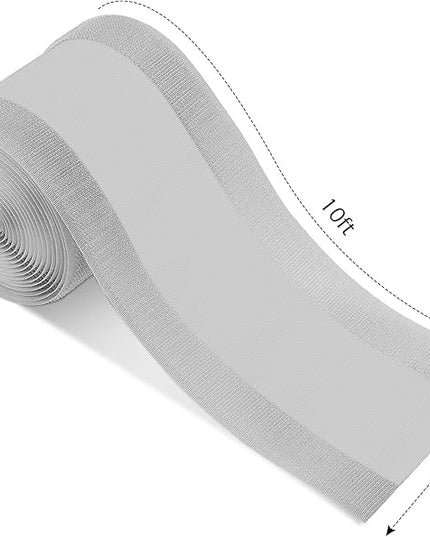 WILLBOND Carpet Cord Cover Cable Protector Floor Cover Cable Protector Management Only for Commercial Office Carpet(19.69 ft,Grey)