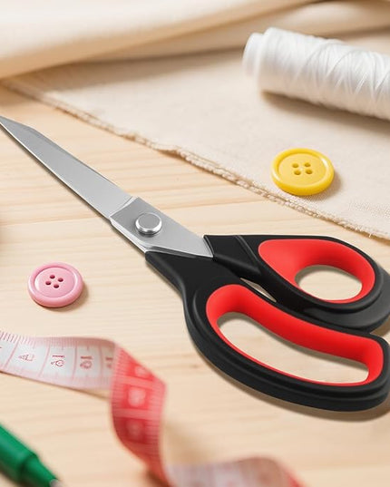 Fabric Scissors, All-Purpose Heavy Duty Utility Shears for Sewing &Garment Making, Stainless Steel Professional Handcrafted Scissors, All Purpose Heavy Duty, For Sewing Fabrics and Leather Garments