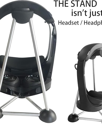 Headphone Stand, Desktop Headset Holder, Desk Earphone Stand, Gaming Headsets, for SteelSeries/Logitech/HyperX/Sony/Beats/Sennheiser/Anker/Xbox, and All Headphones.(Red) (Black)