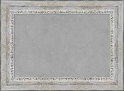 Amanti Art White Framed Magnetic Board 16x22 Small Vision Board for use with Magnets, 100% Metal Sheet to Display Items as Office Decor or for Home Organization in mudroom, Kitchen or Kids Room