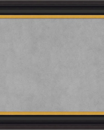 Amanti Art Black Framed Magnetic Board 22x26 Small Vision Board for use with Magnets, 100% Metal Sheet to Display Items as Office Decor or for Home Organization in mudroom, Kitchen or Kids Room