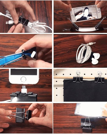 40Pack Extra Large Binder Clips for Office Home 2 inch