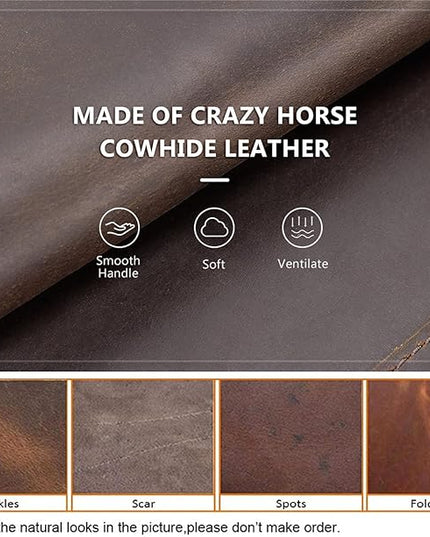 Top Grain Leather 8.3" Slim Tablet Case Protector, Solid Minimalist Vintage Design, Handmade, Compatible with 8.3" iPad mini 6 iPad mini 7.9" A1599 A1600 A1538 A1550 A2133, Coffee 8.3 Inch