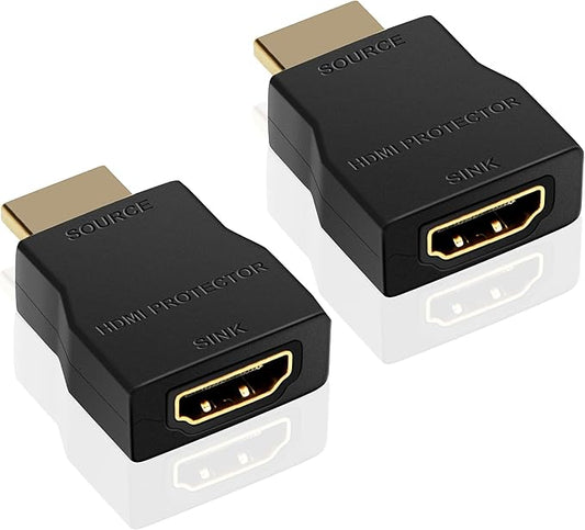 NEW Surge Protector 4K @ 30Hz, Portable HDMI 1.4 Protector, Anti-Static HDMI Surge Protector ESD Power Protection Device - 2 PACKS