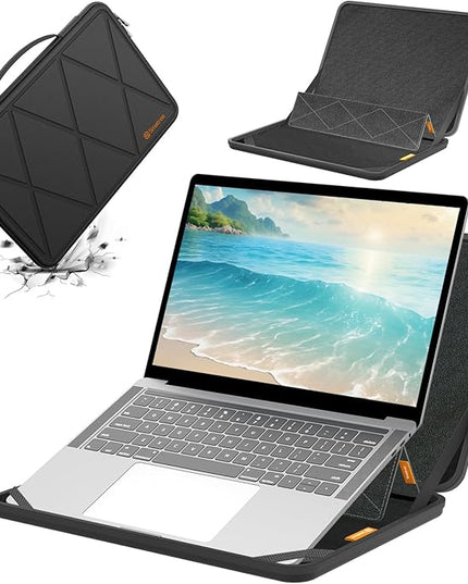 Smatree MS110 Hard EVA Protective Sleeve Case with Stand Compatible for 15.6 inch Acer Predator Helios 300 Gaming Laptop-PH315-55-79KT, for 16 inch Acer Nitro V 16