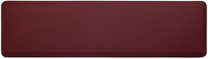 GelPro Designer Comfort Ergo-Foam Cushioned Anti-Fatigue Standing Kitchen Floor Mat, Padded Stain-Resistant, Waterproof, Non-Slip Comfort Padded Desk/Office Mat - 20" x 72", Grasscloth Crimson