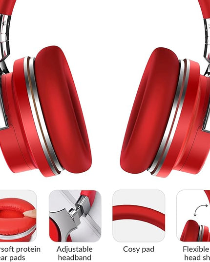 Million Sold 10 Years Classic E7 Active Noise Cancelling Headphones with Upgraded Noise Cancellation, Bluetooth Headphones Wireless with HD Sound Vivid Deep Bass, for Home Office Travel Birthday Gift