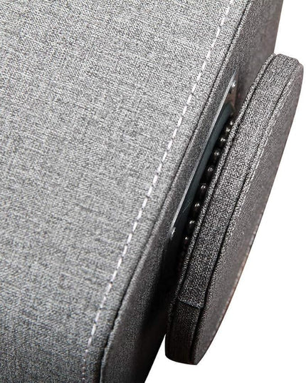 Arniche PU Leather Remote Control Holder,360 Degree Spinning Desk TV Remote Caddy,Desk Organizers and Accessories,for Controller,Media,Mail,Calculator,Mobile Phone,Pen Storage Holder (Gray Cloth)