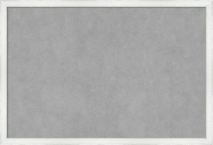 Amanti Art White Framed Magnetic Board 17x25 Medium Vision Board for use with Magnets, 100% Metal Sheet to Display Items as Office Decor or for Home Organization in mudroom, Kitchen or Kids Room