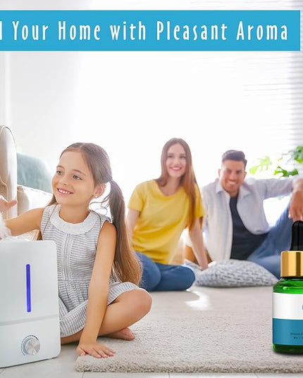 Ocean Mist Fragrance Oil, MitFlor Single Scented Oil, Large Size Premium Grade Fragrance Oil for Soap & Candle Making, Fresh Summer Essential Oils for Diffuser, Home Fragrance, 30ml