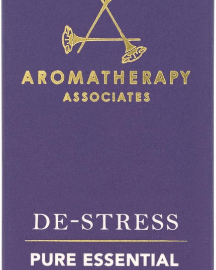 Aromatherapy Associates De-Stress Pure Essential Oil Blend. Premium Undiluted Blend to Clear The Mind. Hand-Crafted with Frankincense, Chamomile and Petitgrain (0.33 fl oz)