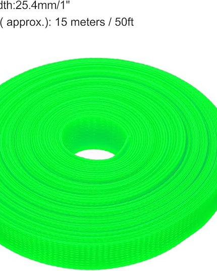 uxcell Expandable Sleeving, 1-inch 50ft Cable Sleeve, Green