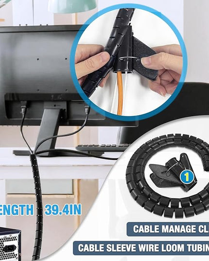 Seloom Computer Tower Stand, Adjustable PC Stand, Heavy-Duty Mobile CPU Tower Holder with Rolling Caster Wheels, Fits Most Gaming Desk Floor