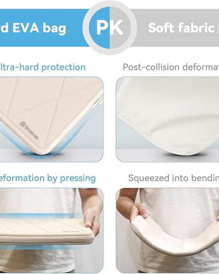 Smatree Hard EVA Protective Case Compatible for 16inch ASUS TUF Gaming F16 2024,for TUF Gaming A16 2024 FA607(Not fit for FA608),for Zenbook Pro 16X OLED,15.6inch TUF Gaming F15/A15 Bag,White(X8283W)