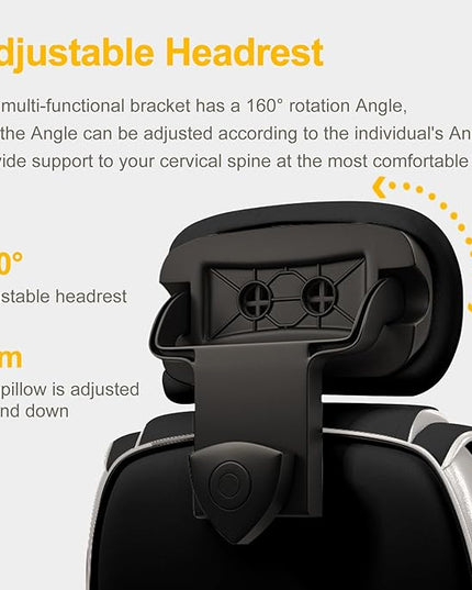 Executive Office Chair Reclining with Footrest Ergonomic Computer Desk with Lumbar Support Big and Tall Home High Back Gaming Chair for Office Home Study