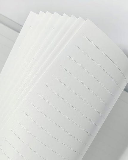 90 Sheets Lined Planner Refill Paper, 255x180mm, 9 Holes Inserts Paper B5 Loose Leaf Notebook Insert for Filofax Bullet Journals Diary