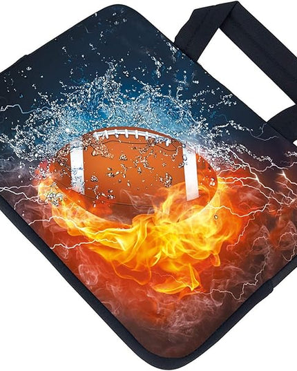 AMARY Laptop case11.6 12" inch Laptop Sleeve Neoprene Notebook Carrying Pouch Chromebook Sleeve Ultrabook Case Tablet Cover Fit Apple MacBook Air HP DELL Lenovo Asus Samsung (Football)