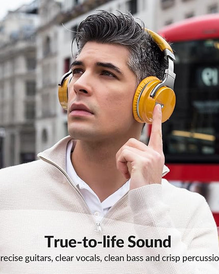 Million Sold 10 Years Classic E7 Active Noise Cancelling Headphones with Upgraded Noise Cancellation, Bluetooth Headphones Wireless with HD Sound Vivid Deep Bass, for Home Office Travel Birthday Gift