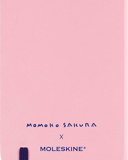 Moleskine Limited Edition Sakura Notebook with lenticular optical-effect cover by Momoko Sakura, Hard Cover, Ruled, Pocket (3.5" x 5.5"), Maruko floral, 160 pages