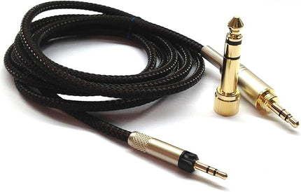 NewFantasia Replacement Audio Upgrade Cable Compatible with Sennheiser HD598, HD598Cs, HD560s, HD598SE, HD620S, HD400PRO, HD599, HD569, HD579, HD505 Headphones 2.5meters/8.2feet