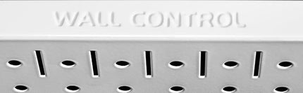 Wall Control Woodworking Tool Storage Organization Kit - Lazy Guy DIY Edition Wood Working Tool Supply Organizer for Do-It-Yourself Woodworkers and Makers (White Pegboard)