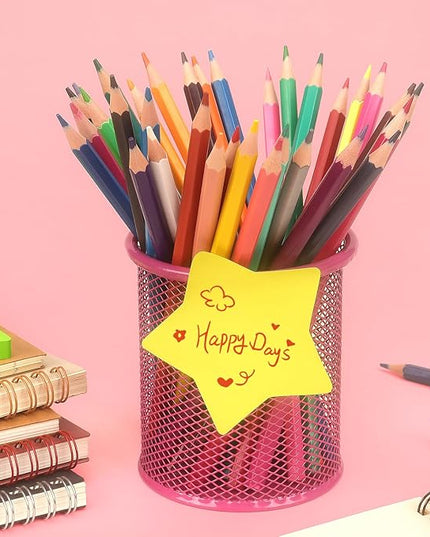 Star Shape Sticky Notes 8 Color Bright Colorful Sticky Pad 75 Sheets/Pad Self-Sticky Note Pads (8 Pads)