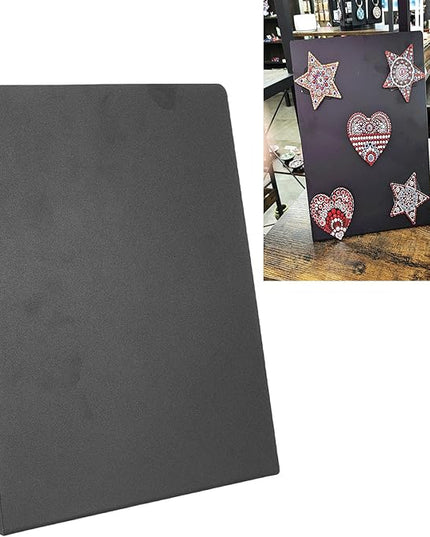 Sanpyl Magnetic Board, 11 x 8.5 inch Magnet Bulletin Board to Display Magnetic Notes Photos, for Home School Office