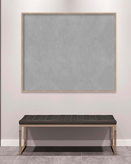 Amanti Art White Framed Magnetic Board 41x49 Oversize Vision Board for use with Magnets, 100% Metal Sheet to Display Items as Office Decor or for Home Organization in mudroom, Kitchen or Kids Room