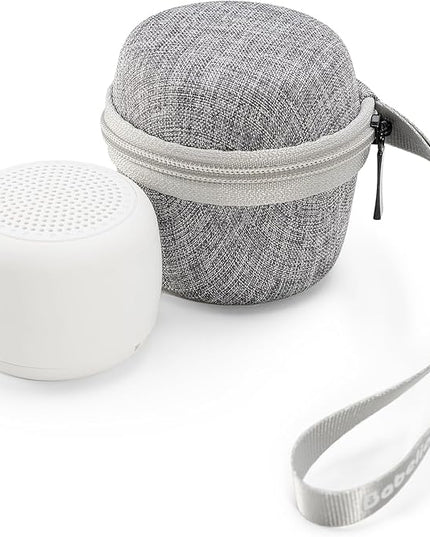 Babelio Portable White Noise Machine + Travel Case in Grey, for Adults Kids Baby