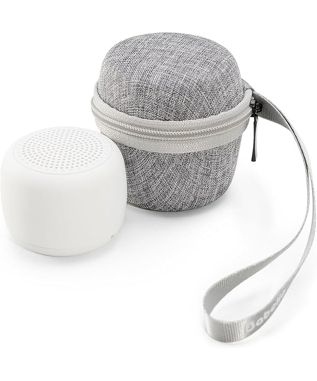 Babelio Portable White Noise Machine + Travel Case in Grey, for Adults Kids Baby