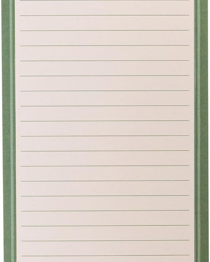 Graphique Cottage Stripe Magnetic Notepad, 100 Tear-Away Sheets for Grocery, Shopping & To-Do Lists, Writing Pad for Fridge, Kitchen, Office