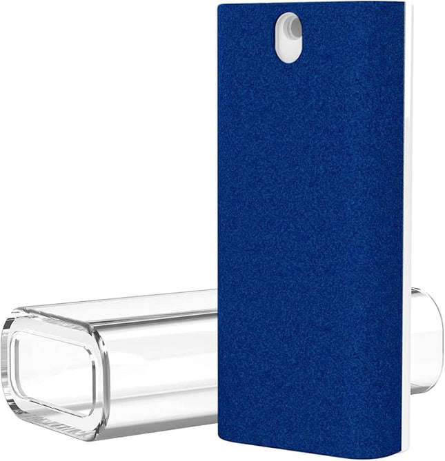 CLICK CLEAN Touchscreen Mist Cleaner, Screen Cleaner, All in One Screen Cleaner Spray with Microfiber and Phone Stand for All Phones, Laptop and Tablet Screens (Dark Blue)