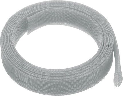 uxcell Expandable Sleeving,1 9/16-inch 10ft Cable Sleeve, Gray