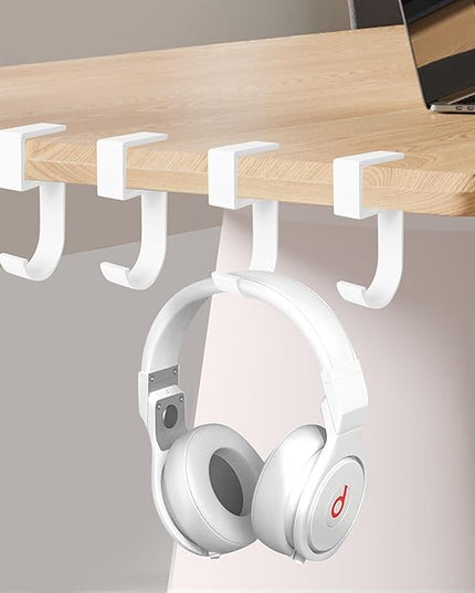 4PCS Table Purse Hanger - Portable Bag Holder for Table Aluminum Alloy Construction Purse Hook Perfect for Hanging Purses and Backpacks
