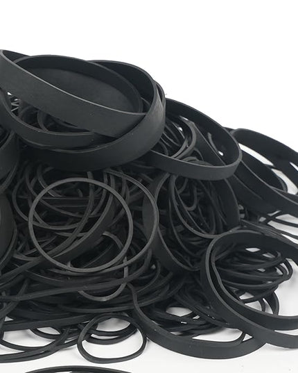 Rubber Bands Assorted Sizes Black Elastic Bands Tactical rubber bands for Office supplies 0.5lbs size10,size#16,size#33,size#64,size#84,size(4-4/5" x 1/16")